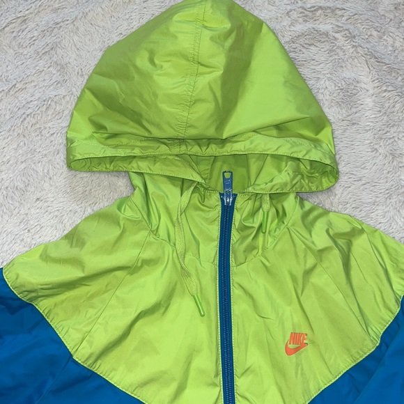 Nike blue and green jacket/ windbreaker - Picture 3 of 7